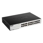 Kép 2/3 - D-Link GO-SW-24G Beállítást nem igénylő (unmanaged) L2 Gigabit Ethernet (10/100/1000) 1U Fekete
