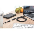 Kép 4/9 - Digitus AK-300210-020-S USB kábel USB 2.0 2 M USB C 0,48 Gbit/s Fekete