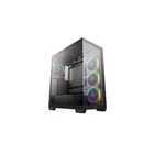 Kép 1/2 - DEEPCOOL Ház ATX CG580 4F V2, Tápegység nélkül, Fekete, Üvegfalú