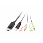 Kép 2/6 - ATEN 2-Port USB DisplayPort Cable KVM Switch