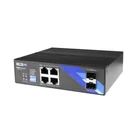 Kép 4/6 - BCS BCS-B-ISP04G-2SFP Ipari PoE Switch 4 Port DIN Sín 1Gbps 2xSFP-vel
