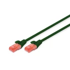 Kép 1/2 - Digitus DK-1617-0025/G hálózati kábel Zöld 0,25 M Cat6 U/UTP (UTP)