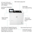 Kép 7/10 - HP LaserJet Enterprise M611dn, Print, Two-sided printing