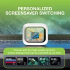 Kép 9/10 - Techly ICC SB-BLT08W Vezeték nélküli fülhallgató, LCD kijelzős tok, ANC zajcsökkentés, hangszínszabályzó