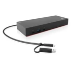 Kép 2/3 - Lenovo 40AF0135SA ThinkPad Hibrid USB-C dokkoló Ethernettel és tápegységgel