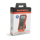 Kép 5/5 - Maxwell-Digital 25318 DIGITÁLIS MULTIMÉTER, NCV, USB, PC SZOFTVERREL