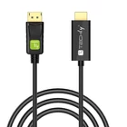 Kép 3/9 - Techly ICOC DSP-H12-020 DisplayPort-HDMI Kábel 1080p*60Hz 2m M/M
