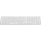Kép 4/5 - Logitech 920-012466 billentyűzet Irodai RF vezeték nélküli + Bluetooth QWERTY Nemzetközi amerikai Fehér