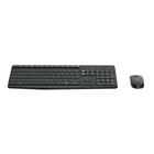 Kép 1/3 - Logitech 920-007921 billentyűzet Egér mellékelve Univerzális Vezeték nélküli RF QWERTY Északi Szürke