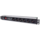 Kép 1/4 - Intellinet 713962 áramelosztó egység (PDU) 6 AC kimenet(ek) 1.5U Fekete