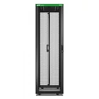 Kép 3/3 - Könnyű Rack 600mm/42U/1200mm, tetővel, kerekekkel, lábakkal és 4 konzollal, oldalsó panelek nélkül, fekete