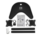 Kép 6/6 - StarTech.com ARMBARDUOV asztali TV konzol 68,6 cm (27") Fekete
