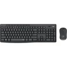 Kép 1/5 - Logitech 920-009810 billentyűzet Egér mellékelve Irodai Vezeték nélküli RF QWERTY Északi Grafit
