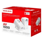 Kép 7/7 - Mercusys AV1000 1000 Mbit/s Ethernet/LAN csatlakozás Fehér 2 db