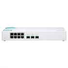 Kép 1/10 - QNAP QSW-308S hálózati kapcsoló Beállítást nem igénylő (unmanaged) Gigabit Ethernet (10/100/1000) Fehér