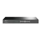 Kép 1/3 - TP-Link TL-SG1016 hálózati kapcsoló Beállítást nem igénylő (unmanaged) Gigabit Ethernet (10/100/1000) 1U Fekete