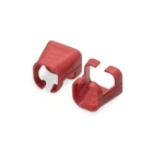 Kép 3/5 - Színes klipsz RJ45 csatlakozóhoz, piros, 100 db/csomag.