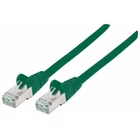 Kép 1/4 - Intellinet 740715 hálózati kábel Zöld 1 M Cat7 S/FTP (S-STP)