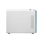Kép 5/9 - QNAP TS-233 tárolószerver NAS Mini Tower Ethernet/LAN csatlakozás Fehér Cortex-A55