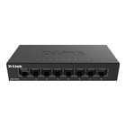 Kép 1/3 - D-Link DGS-108GL Beállítást nem igénylő (unmanaged) Gigabit Ethernet (10/100/1000) Fekete