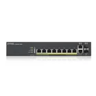 Kép 2/4 - Zyxel GS2220-10HP-EU0101F hálózati kapcsoló Vezérelt L2 Gigabit Ethernet (10/100/1000) Ethernet-áramellátás (PoE) támogatása Fekete
