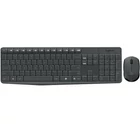 Kép 1/4 - Logitech 920-007917 billentyűzet Egér mellékelve Univerzális Vezeték nélküli RF Portugál Szürke