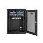 Kép 6/7 - StarTech.com RK1520WALHM állvány 15U Falra szerelhető állvány Fekete