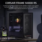 Kép 3/10 - Corsair FRAME 5000D RS Midi Torony Fekete