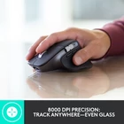 Kép 2/9 - Logitech 920-010931 billentyűzet Egér mellékelve Irodai RF vezeték nélküli + Bluetooth QWERTY Északi Grafit