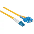 Kép 2/5 - Intellinet 472050 száloptikás kábel 3 M LC SC OS2 Sárga