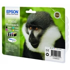 Kép 2/2 - Epson Monkey T0895 tintapatron 1 db Eredeti Fekete, Cián, Magenta, Sárga