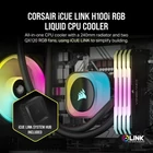Kép 9/10 - Corsair H100I Processzor Folyadékhűtés készlet 12 cm Fekete
