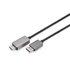 Kép 1/2 - Digitus DB-340305-018-S video átalakító kábel 1,8 M DisplayPort HDMI Fekete