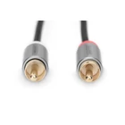 Kép 2/3 - Digitus DB-510330-010-S audio kábel 1 M 2 x RCA Fekete