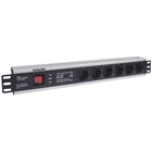 Kép 2/4 - Intellinet 713962 áramelosztó egység (PDU) 6 AC kimenet(ek) 1.5U Fekete