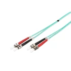 Kép 1/5 - Digitus DK-2511-01/3 InfiniBand és száloptikai kábel 1 M ST I-VH Türkizkék