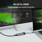 Kép 5/9 - Green Cell HUBGC01 hálózati csatlakozó USB C-típus 5000 Mbit/s Ezüst