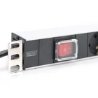 Kép 3/5 - Digitus DN-95402 elektromos elosztó 2 M 7 AC kimenet(ek) Fekete