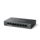 Kép 2/10 - Mercusys MS108GP hálózati kapcsoló Vezérelt Gigabit Ethernet (10/100/1000) Ethernet-áramellátás (PoE) támogatása Fekete