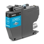 Kép 2/4 - Brother LC422C tintapatron 1 db Eredeti Cián