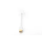 Kép 2/4 - Digitus AK-340404-001-W video átalakító kábel 0,15 M Mini DisplayPort HDMI Fehér