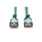 Kép 4/4 - Slim RJ45-RJ45 patch kábel, Cat. 6A, F/FTP, AWG 32/7, LSOH, 1,5 m, zöld