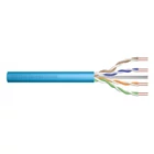 Kép 1/3 - DIGITUS telepítési kábel Cat.6A, U/UTP, Dca, AWG 23/1, LSOH, 305m, kék, orsó