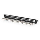 Kép 1/3 - Digitus DN-91411-24 Moduláris patch panel, 24-portos, 24x DN-93615-tel felszerelve