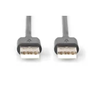 Kép 2/2 - Digitus AK-300101-010-S USB kábel USB 2.0 1 M USB A Fekete