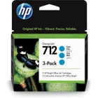 Kép 1/10 - HP 712 3-pack 29-ml Cyan DesignJet Ink Cartridge