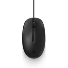 Kép 1/7 - HP USB kábel egér 128 fekete, BULK 120 db (265D9A6)