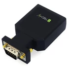 Kép 3/7 - Techly IDATA VGA-HDMINI VGA-ról HDMI-ra/3.5mm Audio Jack Adapter
