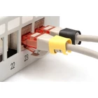 Kép 3/5 - Színes klipsz RJ45 csatlakozóhoz, színek keveréke (20 db zöld, piros, kék, sárga, fekete)