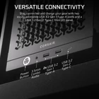 Kép 8/10 - Corsair FRAME 4000D Midi Torony Fekete